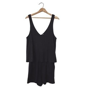NWT  MONROW Supersoft‎ Tank Romper  Supersoft Tank Romper - Size Medium